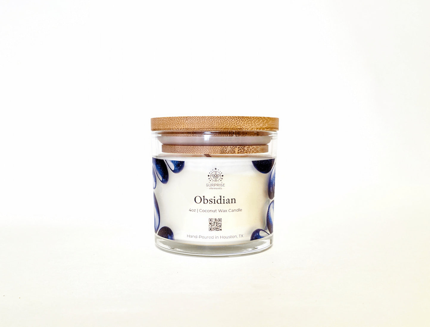 Obsidian Candle - Bold & Masculine - 4oz Coconut Wax