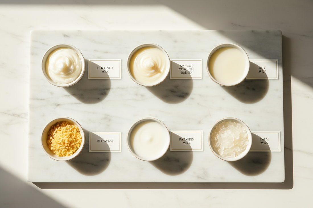 The Complete Guide to Candle Wax Types: Burn Time, Performance & What Sets Them Apart